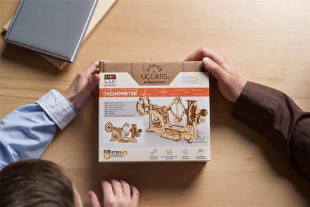 Tachometr Stem Lab Puzzle 3d Drewniany Model Do Składania