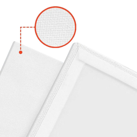 8 szt Podobrazie Bawełniane 3mm 55x75 cm Płótno Malarskie