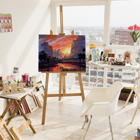 Wschód Słońca Na Sawannie