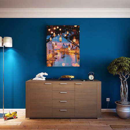 Nocne Lampki Wenecji 40x50