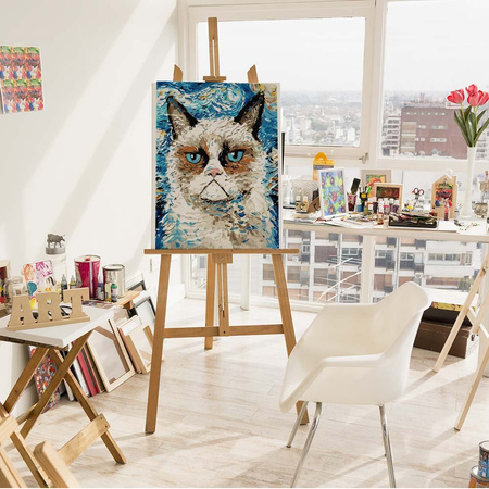 Kot Van Gogha 30x40 cm