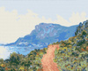 La Corniche Near Monaco. Claude Monet Malowanie Po Numerach
