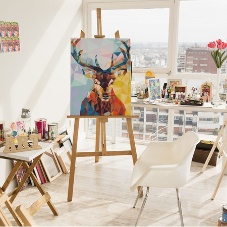 Kolorowy Jeleń Proste