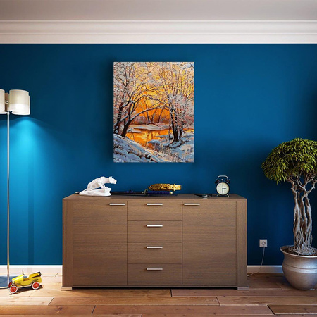 Zimowy Złocisty Las