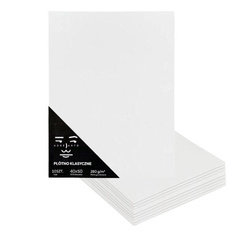 10 szt Podobrazie Bawełniane 3mm 40x50 cm Płótno Malarskie