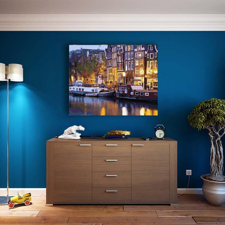 Nocne światła Amsterdamu