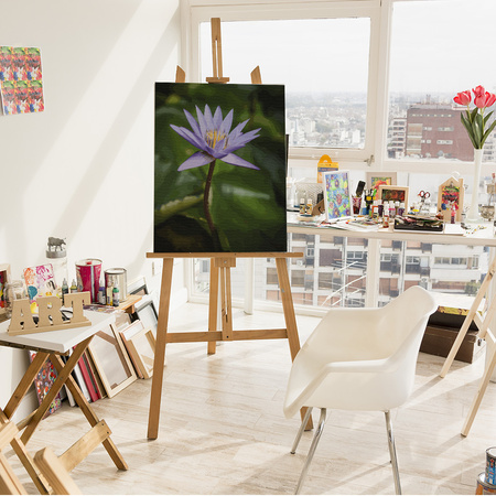 Lilia w ciszy natury