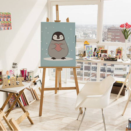 Pingwin z serduszkiem