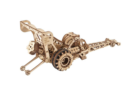 Top Fuel Dragster Puzzle 3d Drewniany Model Do Składania