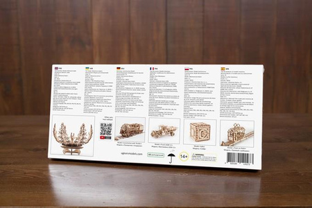 Pozytywka-Kwiat Model mechaniczny do składania