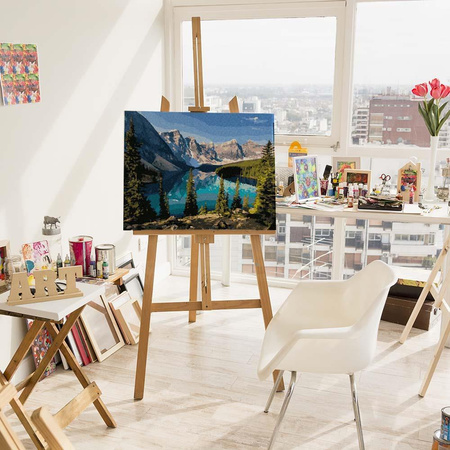 Piękno górskiego jeziora 40x50