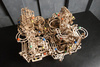 Marble Run Wciągnik Poziomowy Puzzle 3d Drewniany Model Do Składania