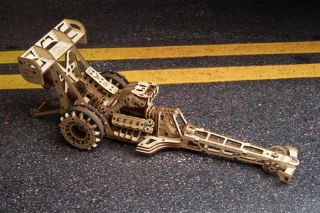 Top Fuel Dragster Puzzle 3d Drewniany Model Do Składania