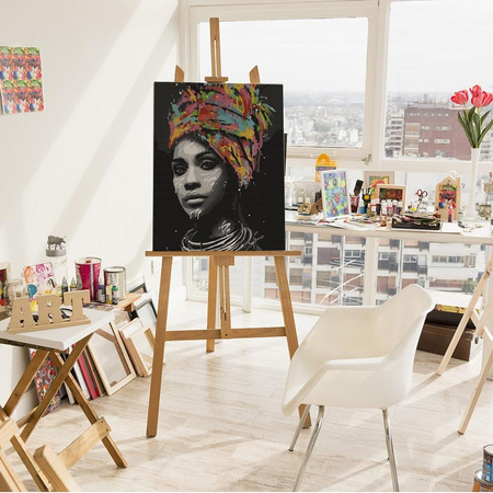 Afro Szyk Malowanie Po Numerach