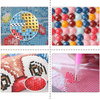 Haft Diamentowy Bez Ramy Lew 30x30 Mozaika Diamentowa 5D