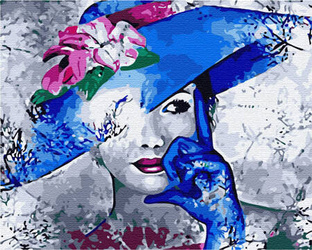 Dziewczyna w kapeluszu