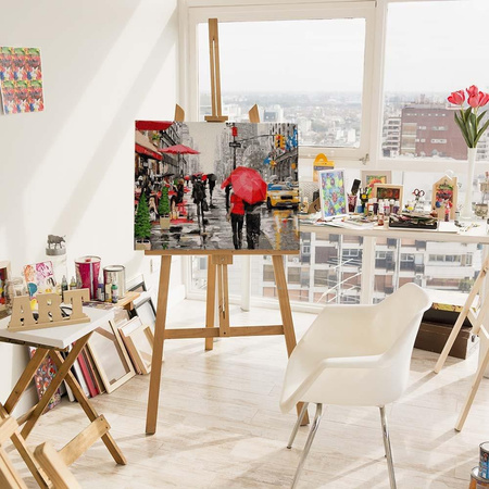 Deszcz w Nowym Jorku