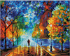 5D Jesienny spacer Diamond Painting Mozaika 40x50 cm