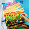 12 szt Podobrazie Bawełniane 3mm 40x50 cm Płótno Malarskie