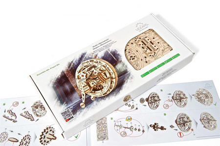 Jednokołowiec Model mechaniczny do składania