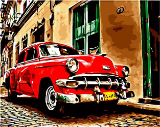 Auto na Kubie Malowanie Po Numerach