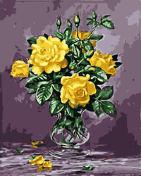 Bukiet żółtych kwiatów
