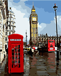 Centrum Londynu Malowanie Po Numerach
