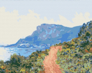 La Corniche Near Monaco. Claude Monet Malowanie Po Numerach