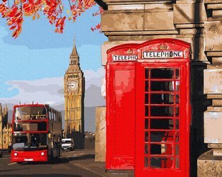 Londyn czerwony autobus