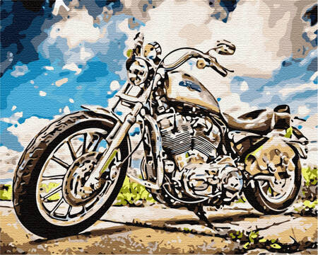 Motocykl Malowanie Po Numerach
