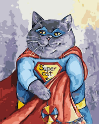 Super Kot Malowanie Po Numerach