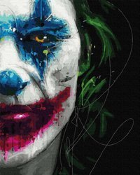 Uśmiech Jokera 40x50 Malowanie po numerach