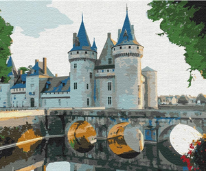 Zamek Sully-Sur-Loire Malowanie Po Numerach