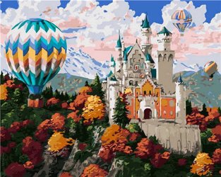 Zamek i balony